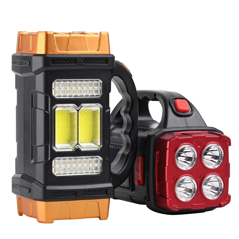 Led Solar Charging Camping Light Energy-Saving Usb Lamp With Mobile Phone Power Bank