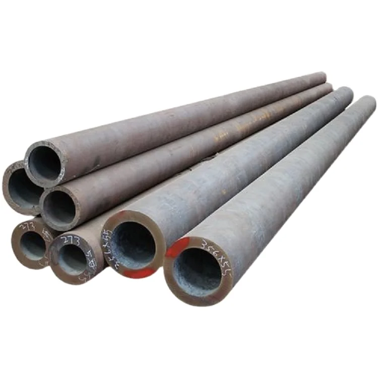 ASTM A106 A283 T91 P91 4130 42CrMo бесшовная круглая труба из углеродистой стали для гидравлической штамповки котельной жидкости сертификат API