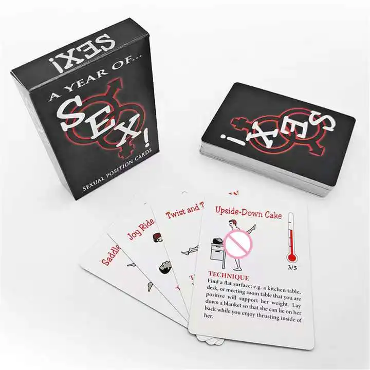 50 сексуальных позиций Эротическая карточная игра