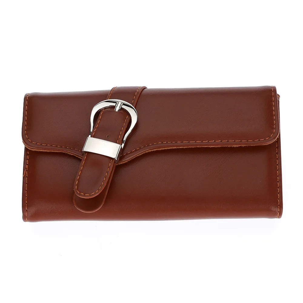 10 pcs nail clipper manicure pedicure grooming kit in leather PU case