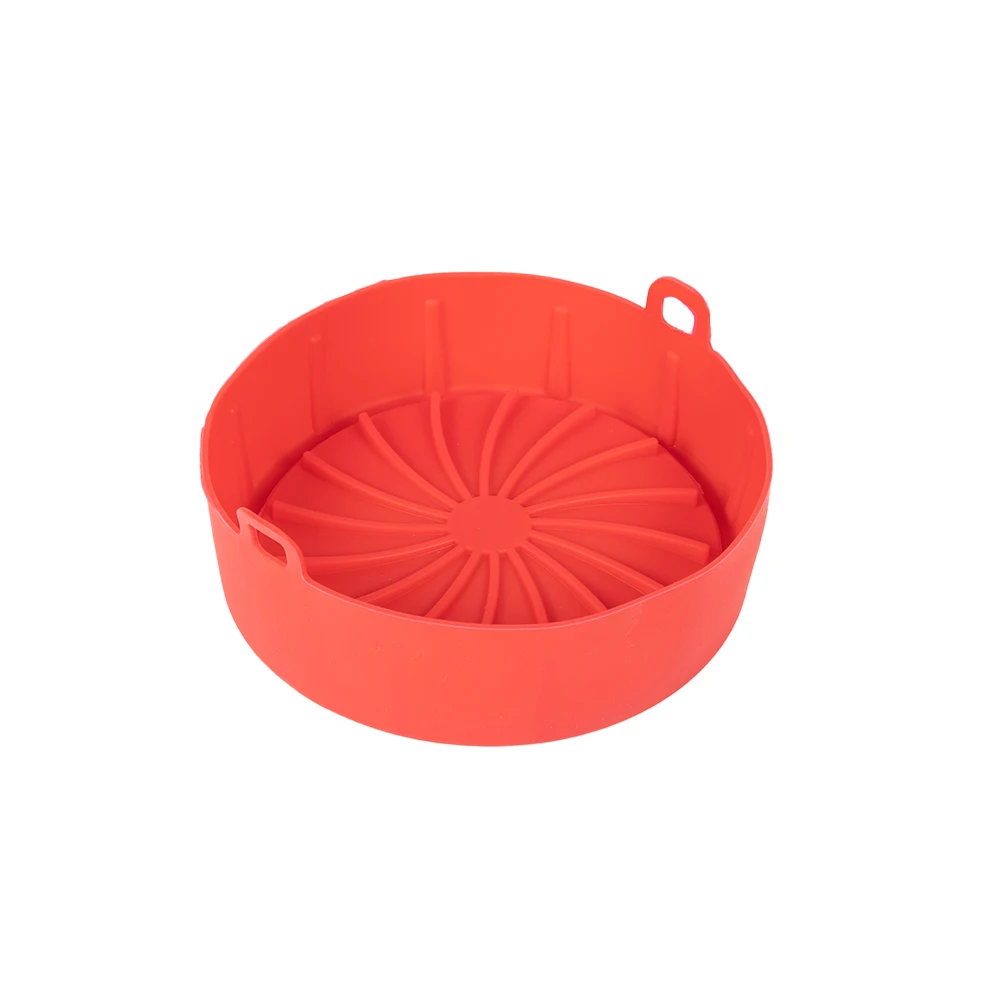 Прямая Продажа с завода, Лидер продаж, силиконовые вкладыши для жарки воздуха, многоразовые силиконовые кастрюли для жарки пищевых продуктов, поднос для выпечки, подкладка для посуды