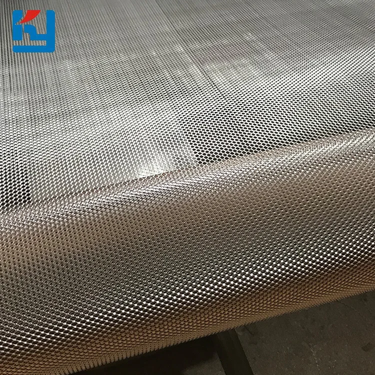 High class 6mm x 4mm aluminum expanded metal mesh micro gutter guard mesh price list