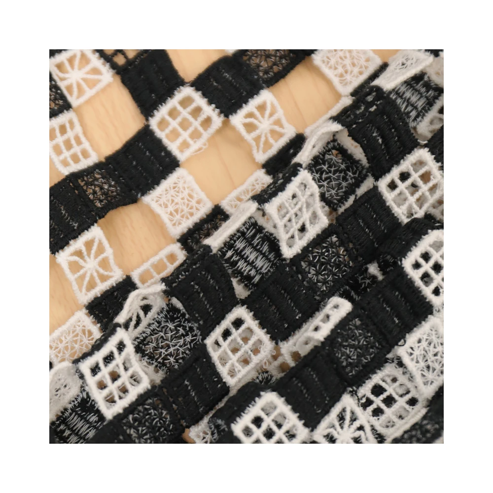 african water soluble net lace fabric floral flowers water soluble lace  water fabric guipure lace fabric large flower pattern