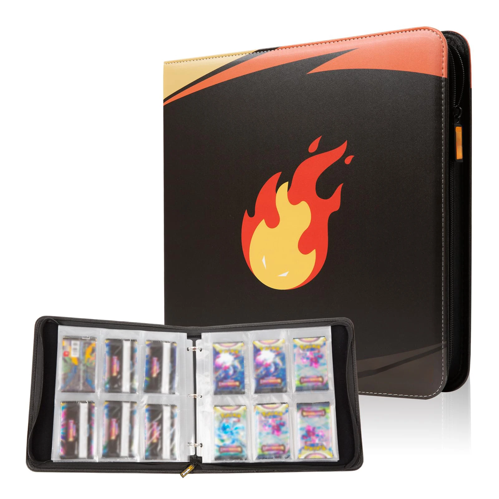 Holds 60 sealed card packs album for TCG MTG display collection 6 pocket sleeves booster pack storage Binder