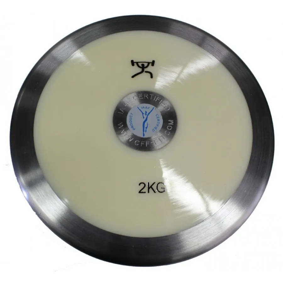 Factory direct Abs Competition Discus Throw 1kg 1.25kg 1.5kg 1.6kg 2kg high school Athletic Discus Throw Equipment