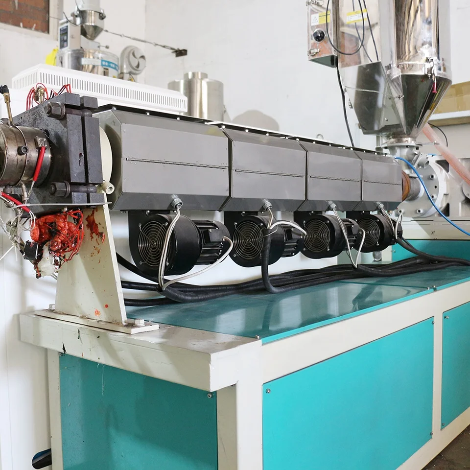 pvc pipe making machine plastic extruder and pipe manufacturing factory