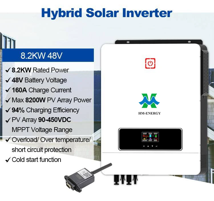 Home Solar 10KVA Off Grid Dc to AC Solar Hybrid Inverter Pure Sine Wave 10.2KW with MPPT charge controller