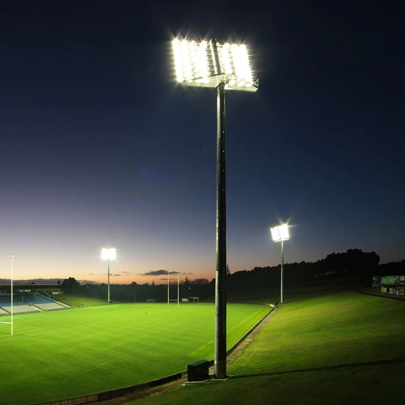 Light Industry and Logistics Hubs 25-40m galvanized steel high mast light pole