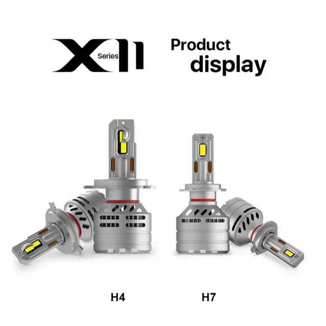 Universal 120W LED Headlight Bulb H4 H7 9005 9006 Canbus 20000LM 6500K White Car Lamp Parts Headlight Bulb