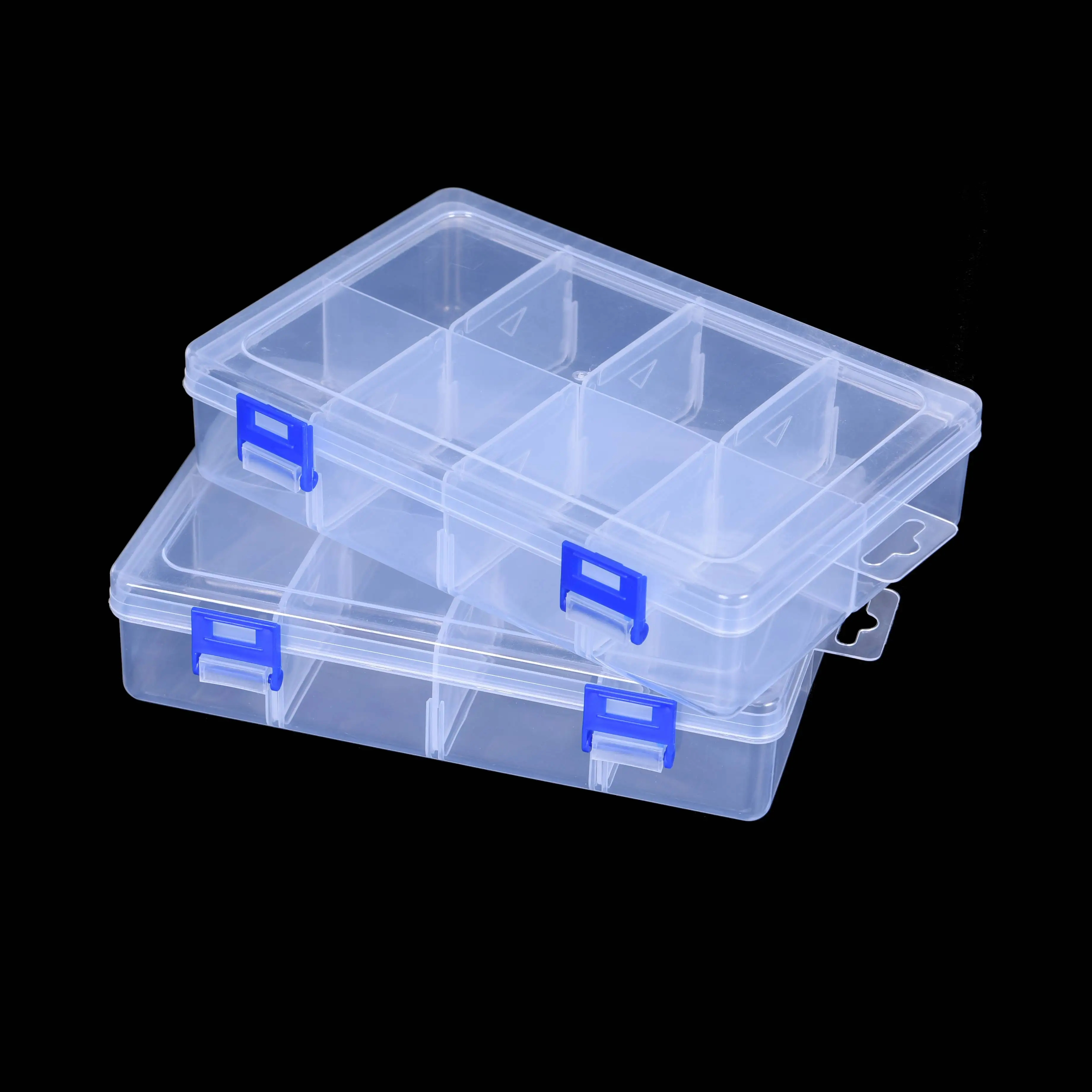 Low MOQ Food grade transparent Decorative Sewing Table with PP Plastic Storage Box