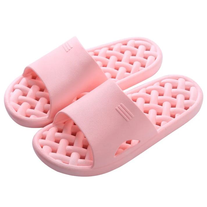 Factory New Anti-slip Bathroom Slippers for Couple Summer Hotels Homes Indoor Men And Women Showers Slippers