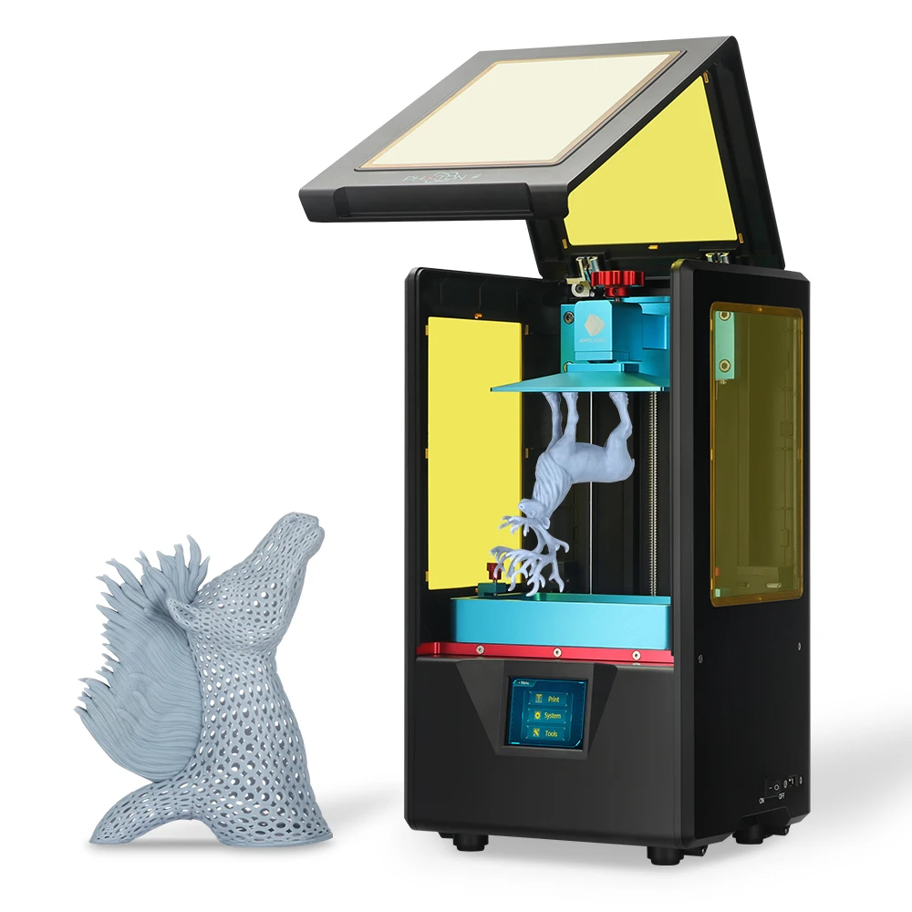 ANYCUBIC Низкая цена Высокое качество Китай dlp lcd Смола 3d принтер для ювелирных