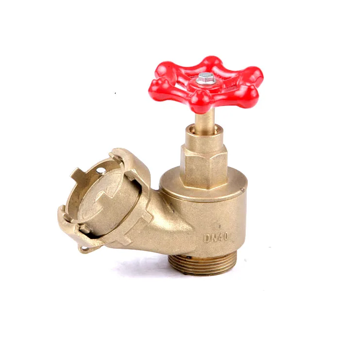 Made in china superior quality brass fire hydrant Landing valve for fire fighting