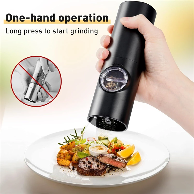 High-end New develop USB Rechargeable Salt Pepper Electric Grinder