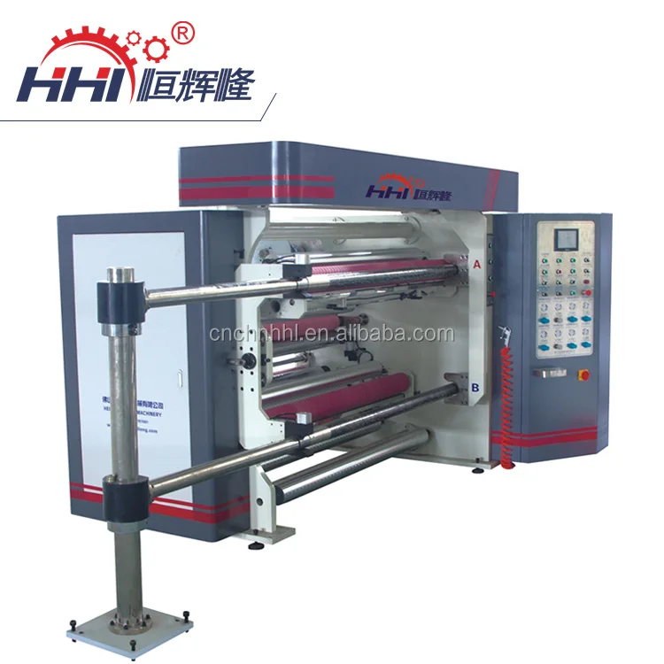 HFQL1400 высокая скорость резки машина, pe пленка и ПЭТ бобинорезательные высокая скорость резки машина