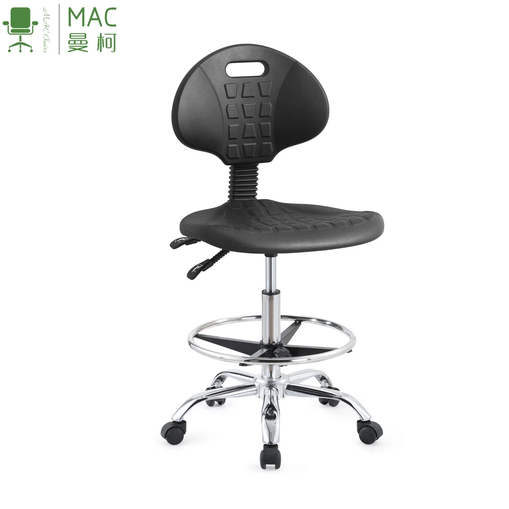 Saddle seat styling laboratory stool used for lab saddle chair office
