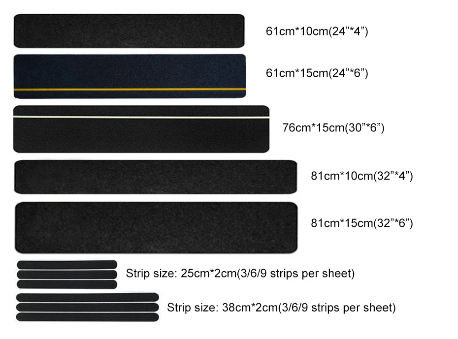 EONBON Wholesale Super Strong Anti Slip Tape Black Anti-Slip 18M for Stair Treads/Steps