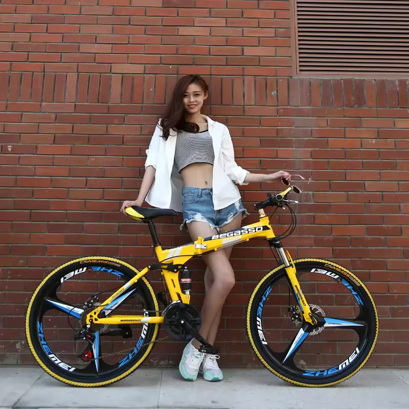 Red Folding Bike 26 Inch Bikes Made in China/cheap Wholesale Bicycles for Sale Folding Bicycle/folding Cycle Price in 2018 New