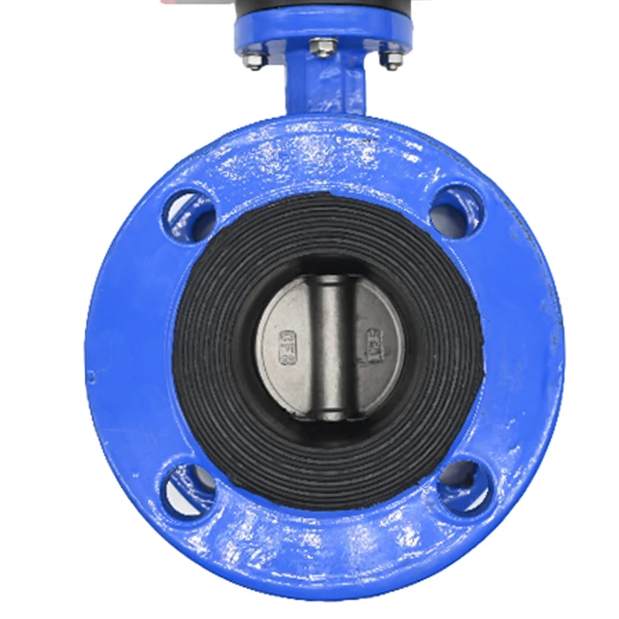 JTAIV customized Flange Butterfly Valve Stainless Steel DN15-DN100 single/double acting Pneumatic Flange Butterfly Valves