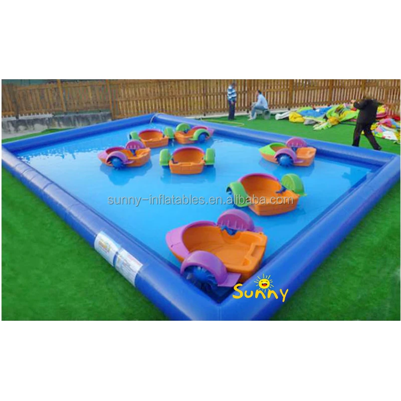 Outdoor commercial portable inflatable swimming pool courtyard outdoor beach pool summer water sport