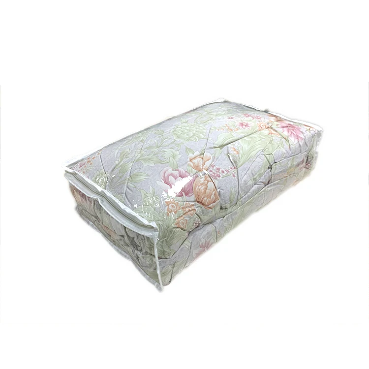 customized hotel use vinyl storage zipper bag