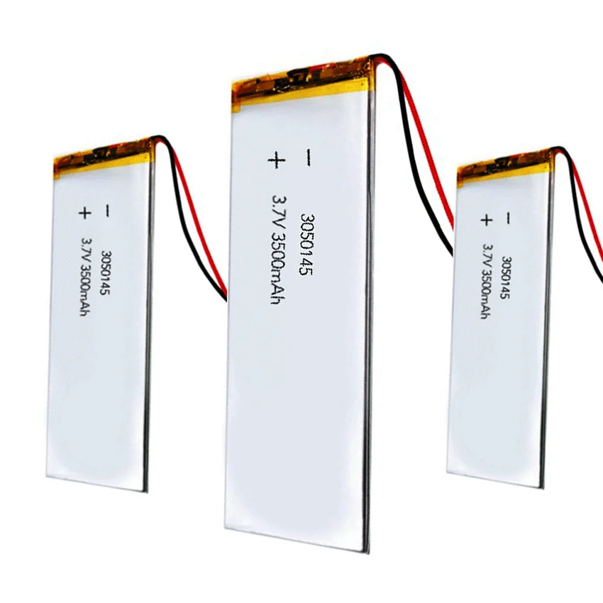 wholesale lipo battery 3.7v 3500mAh 3050145 Lithium polymer battery for electronics