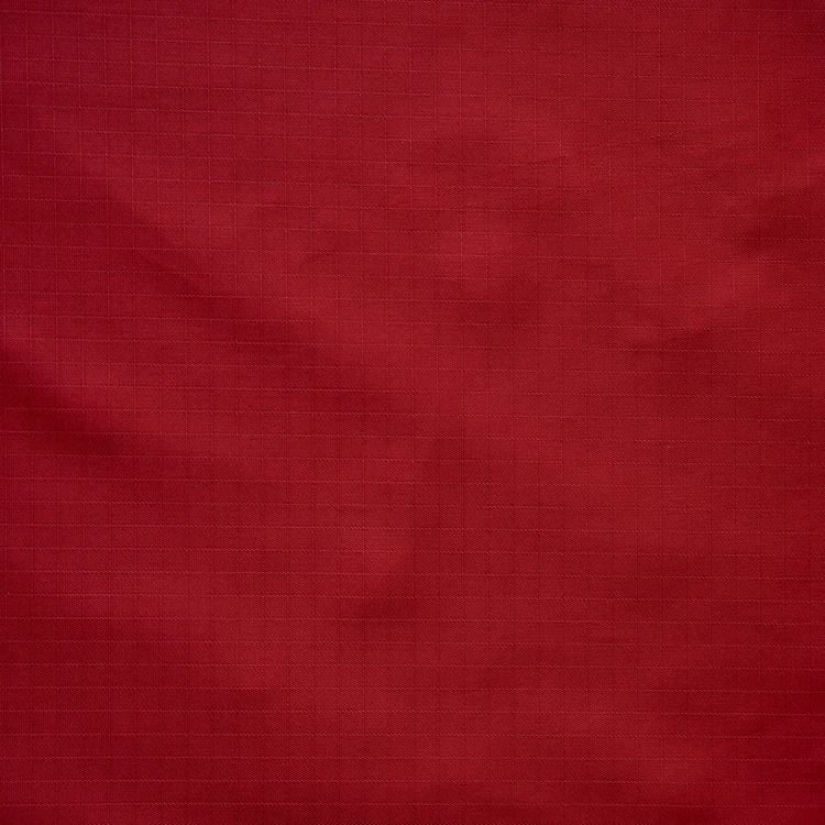 Водоотталкивающая текстурированная ткань, окрашенная в сетку, Рипстоп, обычная тканая 100% нейлоновая ткань для одежды