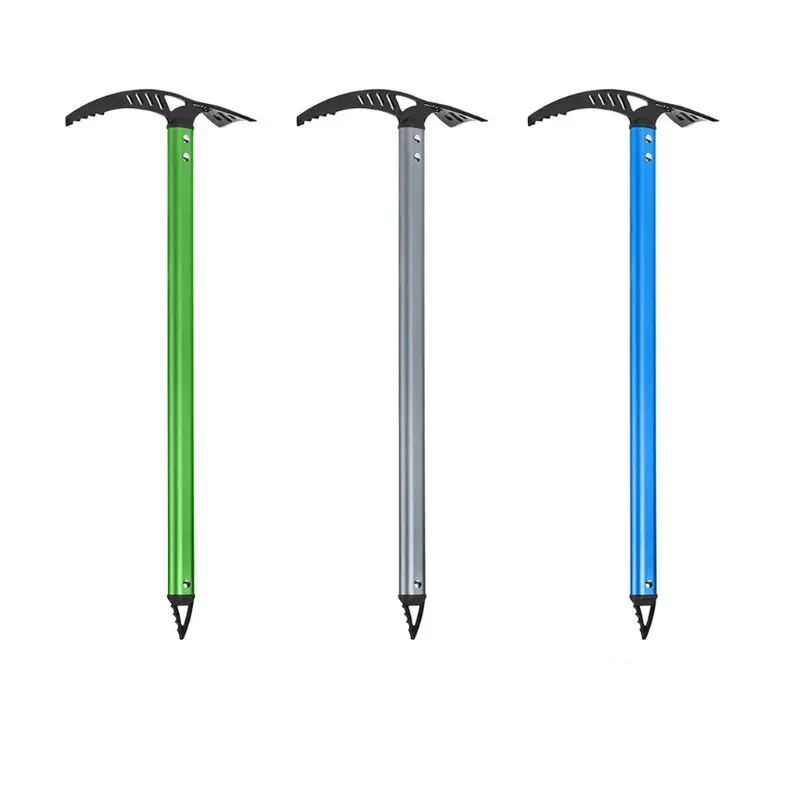 YAMA Outdoor Camping Climbing Aluminum Ice Pick Walking Ice Axe Pickaxe Hatchet for Snow mountain