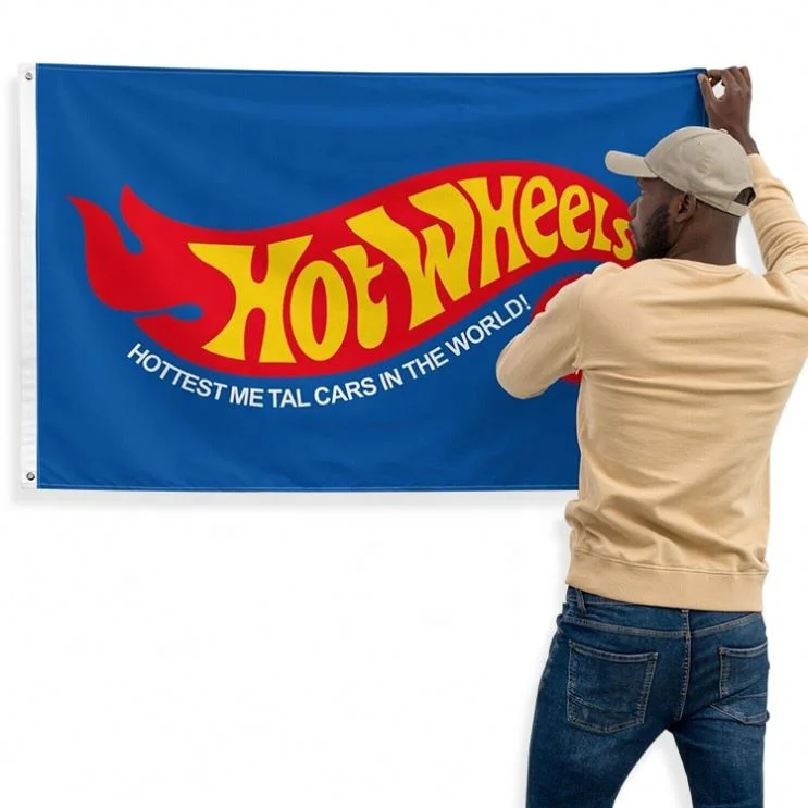 Promotion Custom Flag Sublimation Nylon Logo Banner Any Design Outdoor Flying Flag 3X5ft Custom Flag