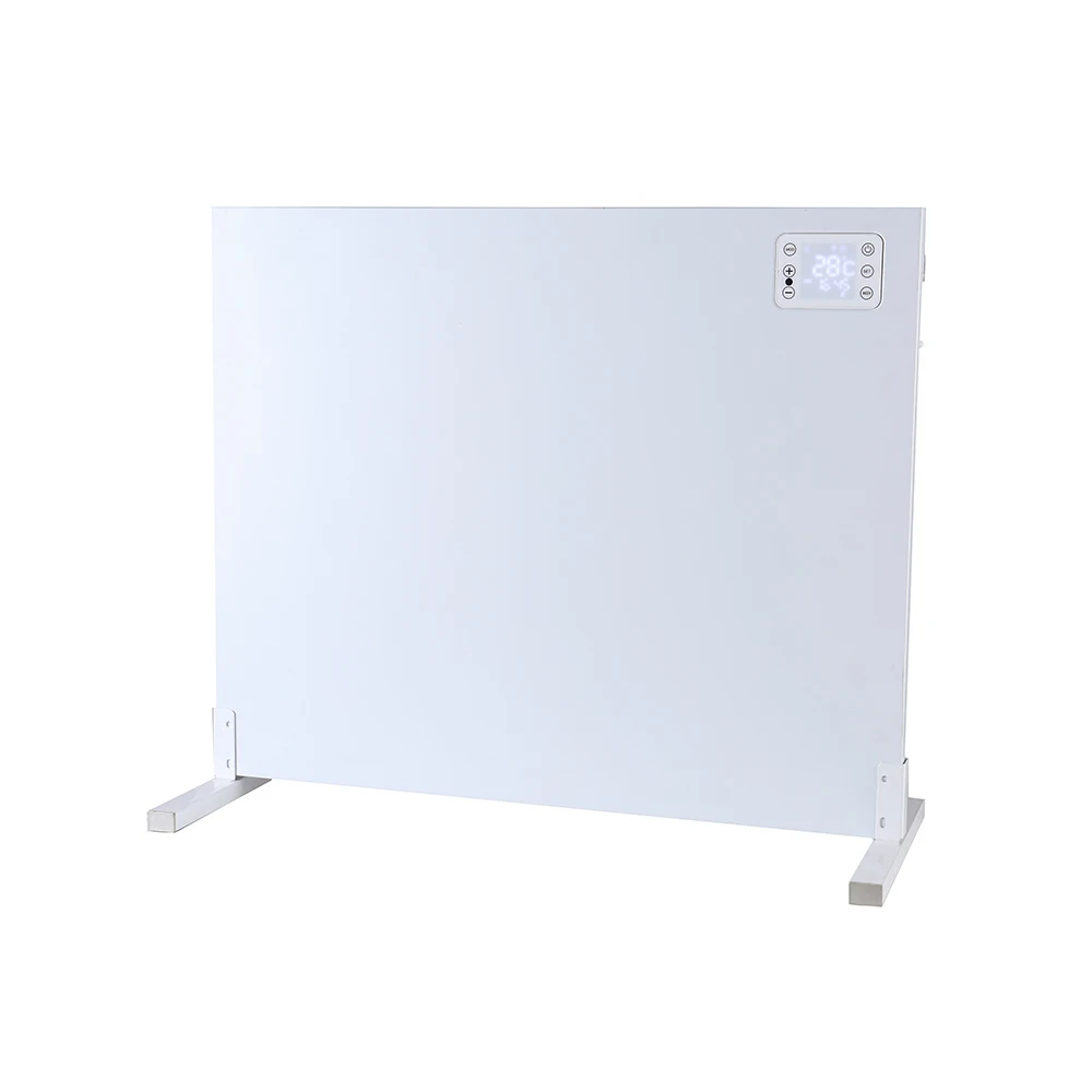 Carbon Crystal Freestanding Adjustable Thermostat Heating Heater Without Frame IP24 Panel Heater