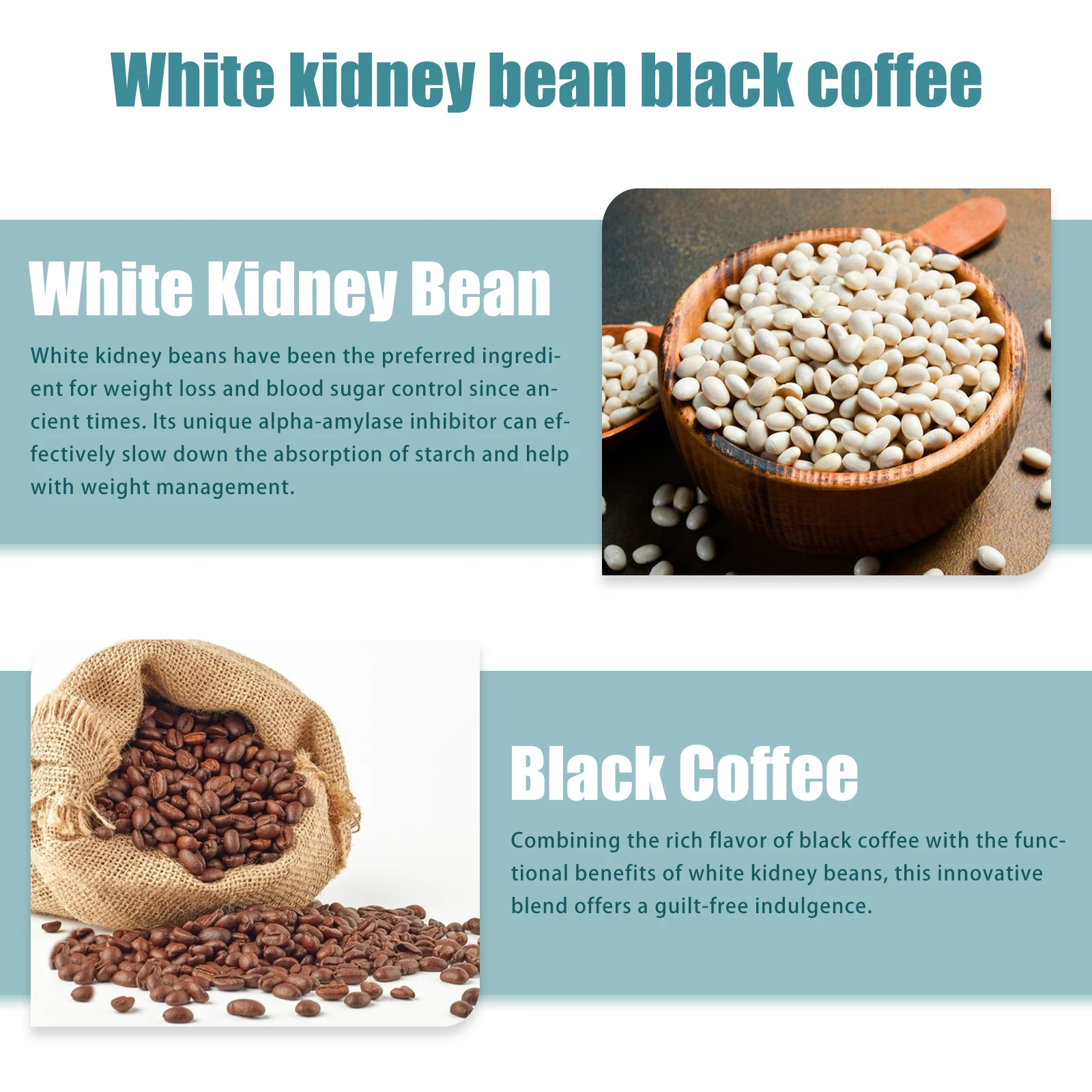 Высококачественный органический растворимый кофейный порошок белый фасоль черный кофе жиросжигающий контроль уровня сахара в крови мягкий для похудения
