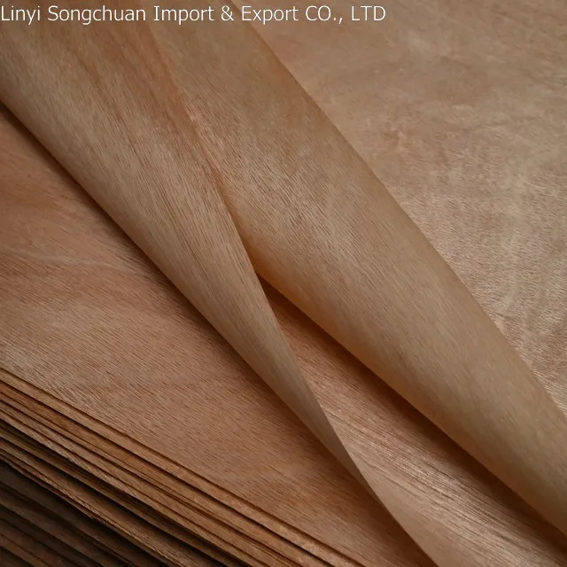 natural wood 0.30mm keruing veneers high grade for living room decorations