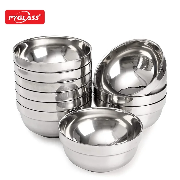 Prep & Food Storage stainless steel Mixing Bowl Set with BPA-Free lids, Space-Saving Nesting Bowls