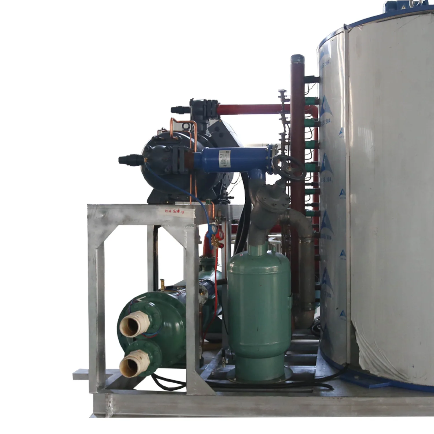 ice factory flake ice machine for meat processing concrete construction projects etc ice plant