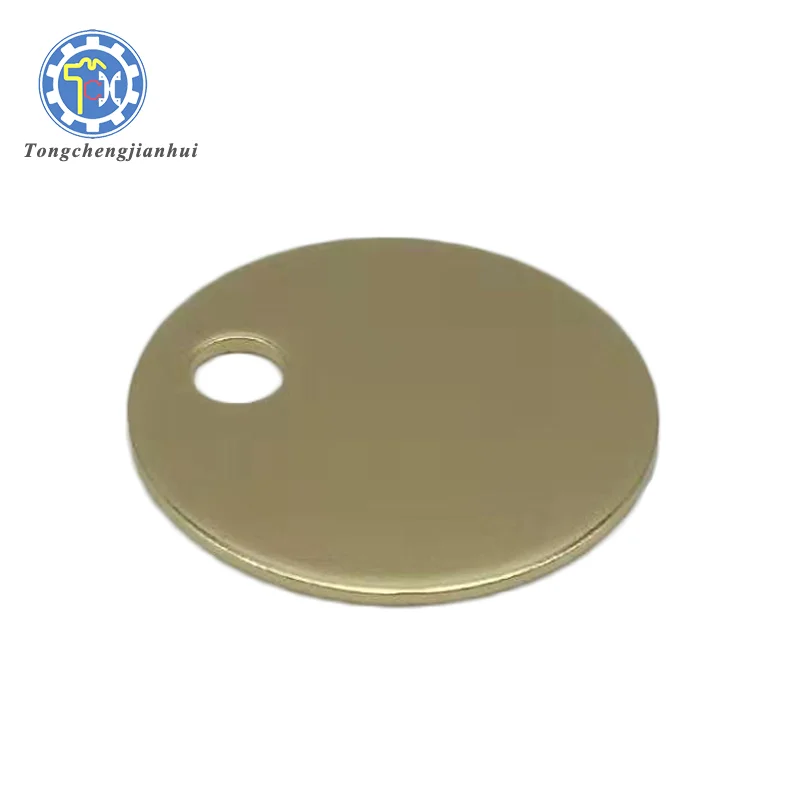 Изготовленная на заказ полированная твердая латунная медная металлическая подвесная или бирка с логотипом бренда для сумки