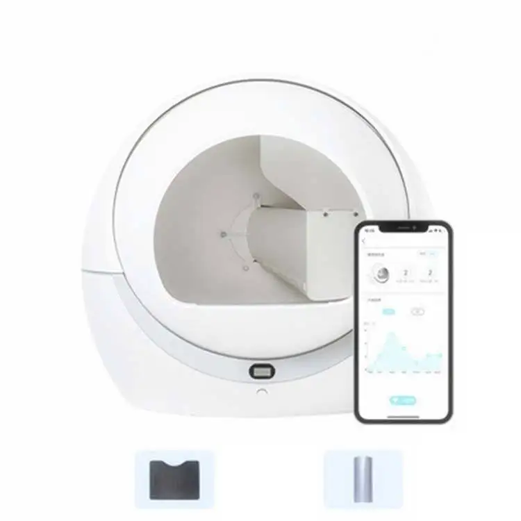 Новейший дизайн Автоматической самоочистки смарт-наполнитель для кошачьего туалета коробка