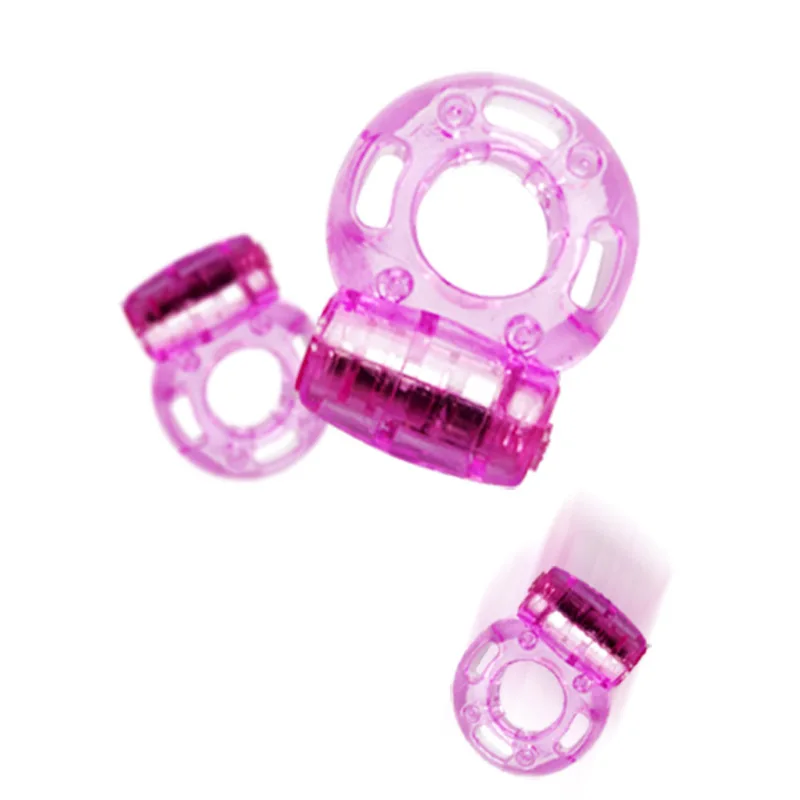 Cock Penis Ring Vibrator Silicone Rubber Male Products Strong Vibration Delay Ejaculation Cock Ring For Men Adult Sex Toy