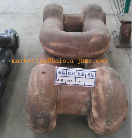 Marine anchor chain D type  detachable anchor shackle  for vessels and ships