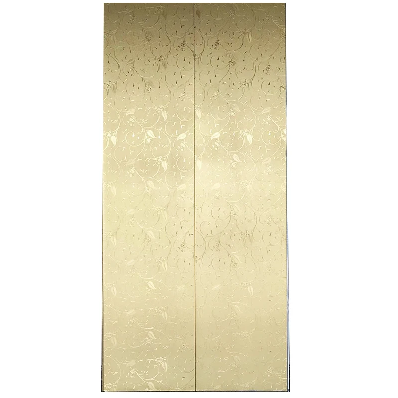 Indoor PU core decorative wall cladding panel insulated wall panels interior use