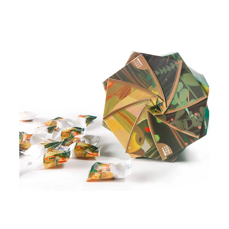 
Factory Sale Customized Paper Plate Gift Package Assorted Gummy Candy Dried Fruit Qingmei Greengage Pitted Umeboshi Prune Candy 