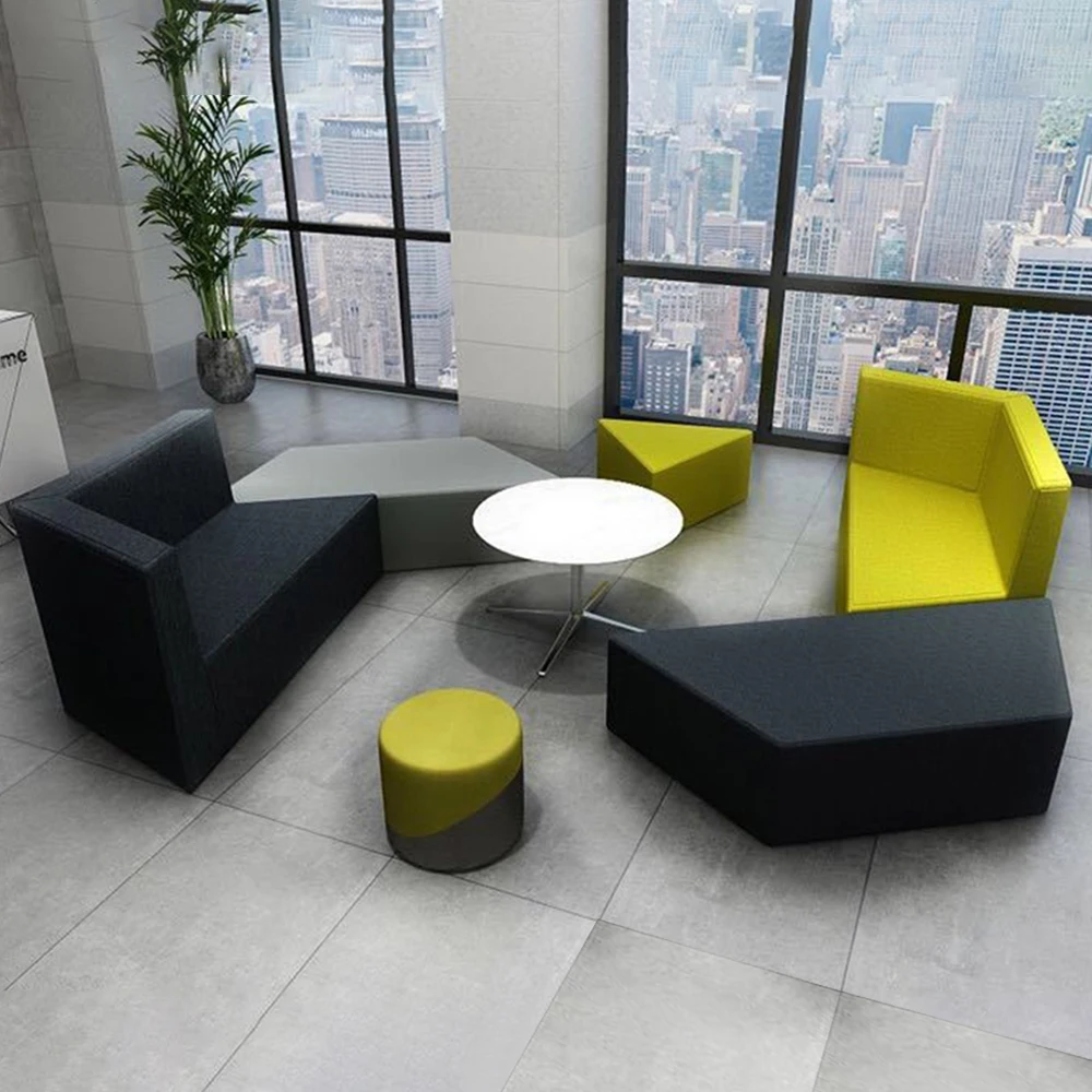 Modern furniture design lounge sofa leather sofa set office leisure chair