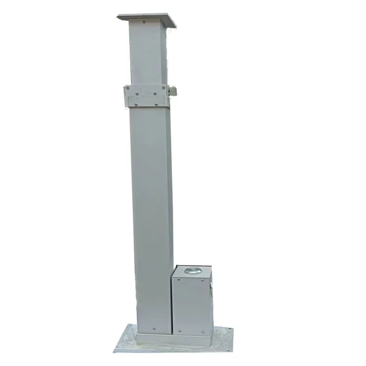 15m square tube Electric motor Telescopic Mast heavy play load square tube electric telescopic mast