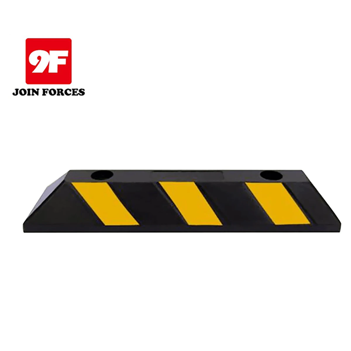 9F 560mm factory outlets rubber wheel stopper car parking stopper