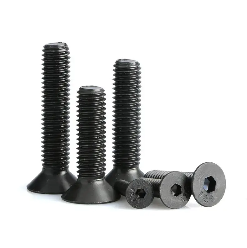 Countersunk Bolt Nuts Gold Titanium Alloy Motorcycle Black Case Steel Time Packing Finish Package Material Origin Cartons