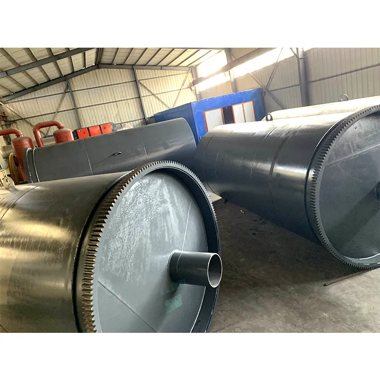 Continuous Passenger Waste Car Tires Pyrolysis Machine Small Pyrolysis Plant