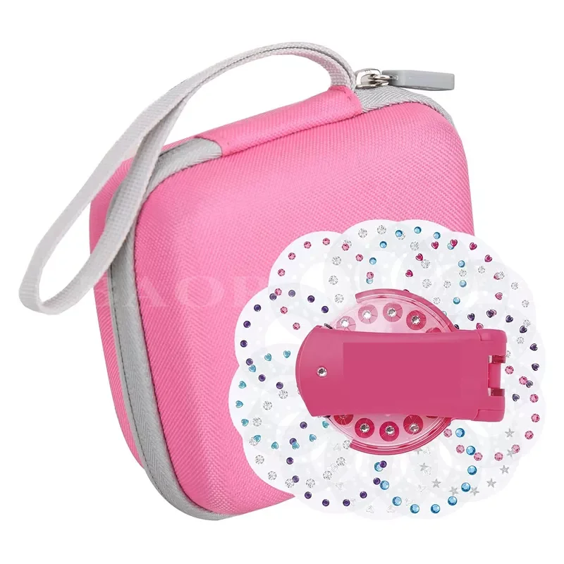 Hard Case for Blinger Ultimate Set Dazzling Clear Gem Refill Deluxe Set Organizer Storage Carrying Holder for Glam Styling Tool