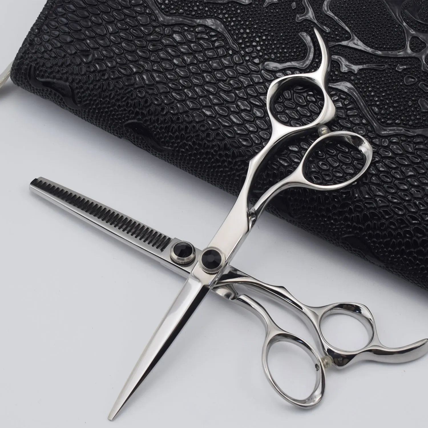 SHIMAMO 6 inches hair cutting salon barber thinning shears  professional hair scissors cut set hairdressing scissors