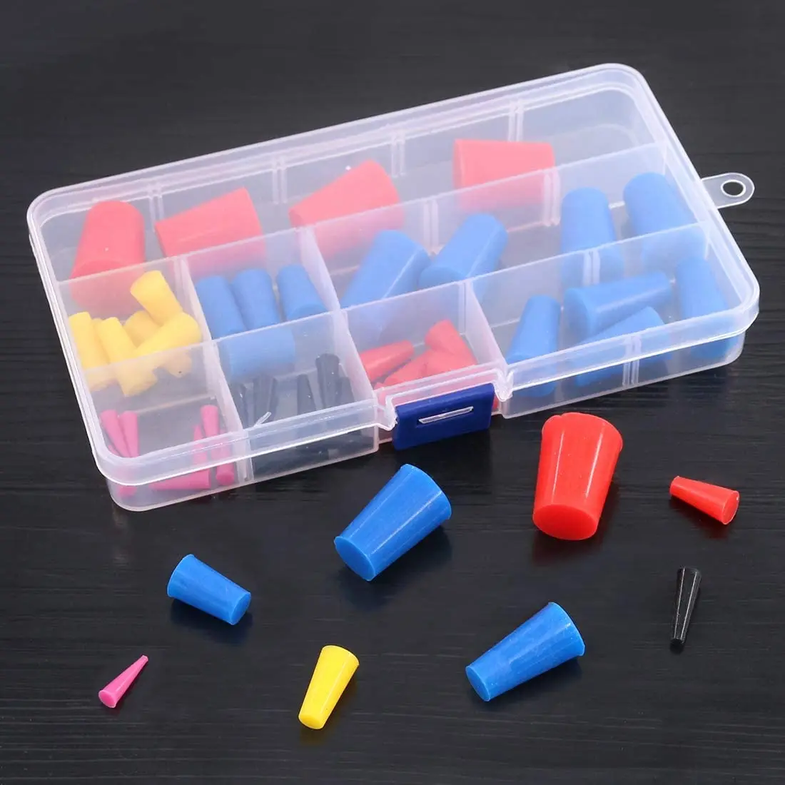 Home Brew Wine Stopper Without Hole Silicone Plug Rubber Brew Wine Food Grade Tapered Silicone Rubber Stopper