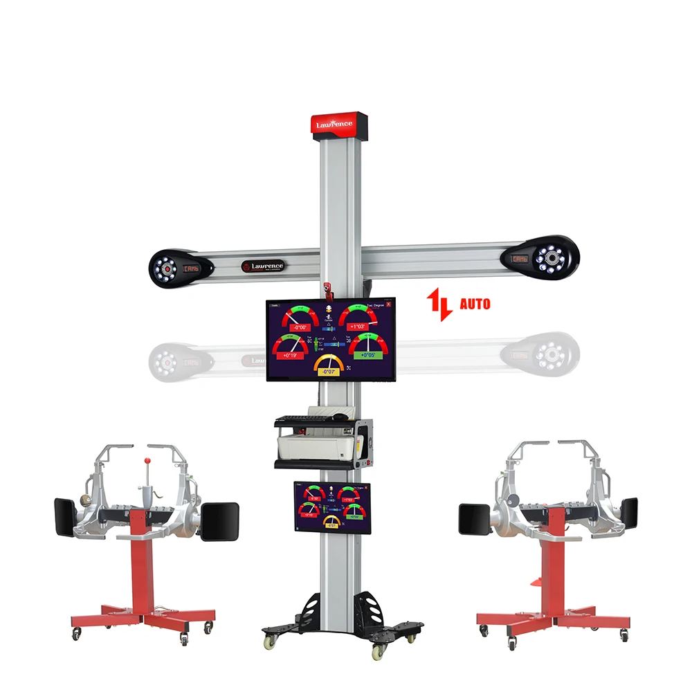 Hd Display Auto Car Wheel Alignment Machine 3D Wheel Aligner ToolsWheel with Adjustment Auto Trace