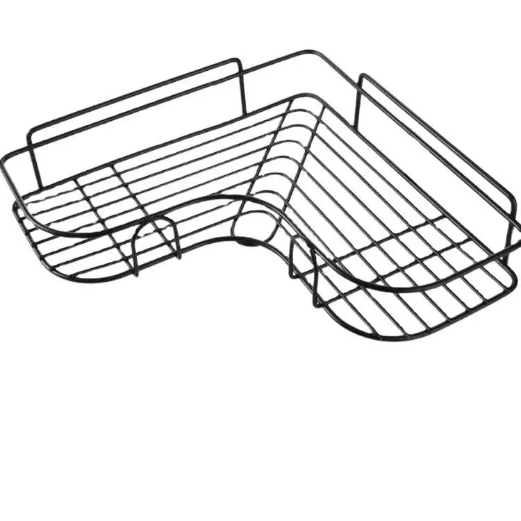 
Bathroom Accessories Adhesive Adjustable Tiered Wall Mounted Corner Shower Caddy Shelf Rack Organizer 